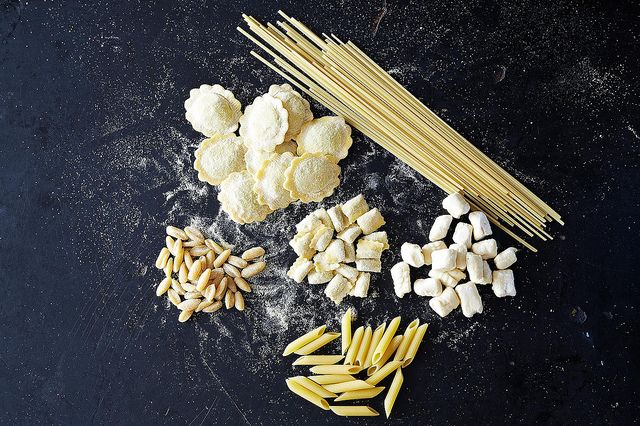 Pasta shapes from Food52