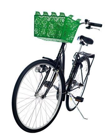 Bicycle Basket Green