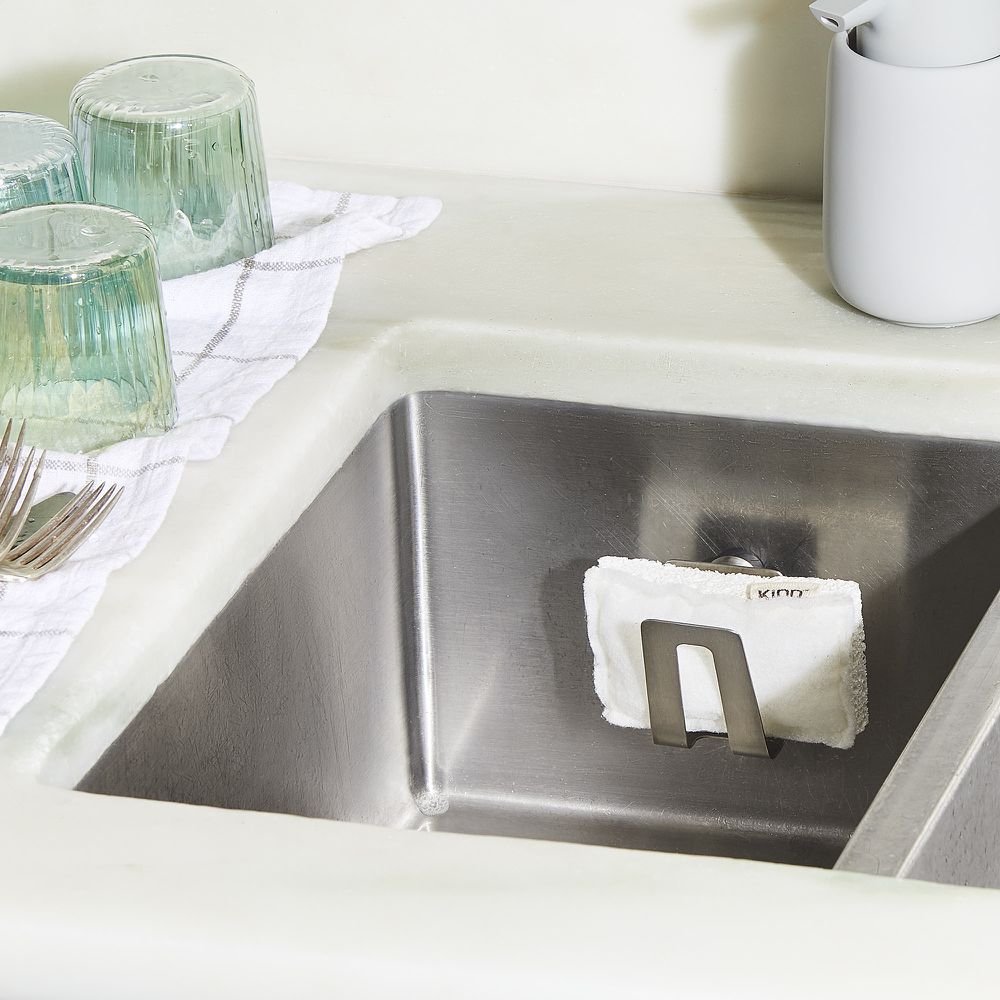 HAPPY SiNK Stainless Steel Dish Cloth Holder