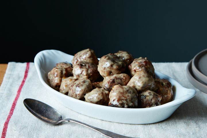 Old-School Swedish Meatballs