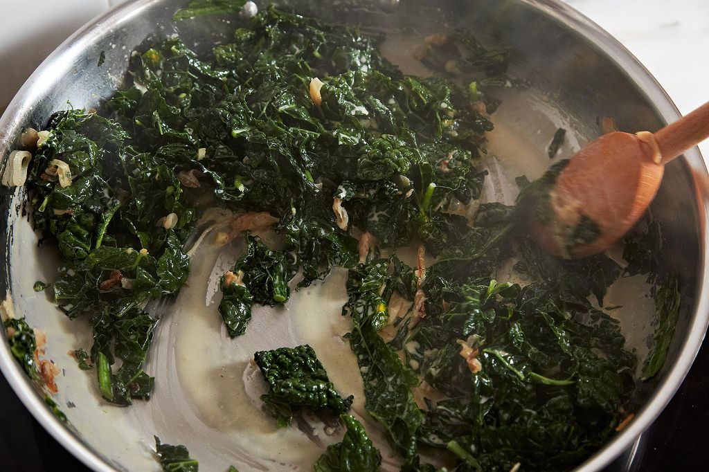 Trent Pierce's Miso Creamed Kale on Food52