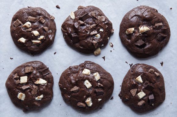 Triple chocolate Madness Cookies