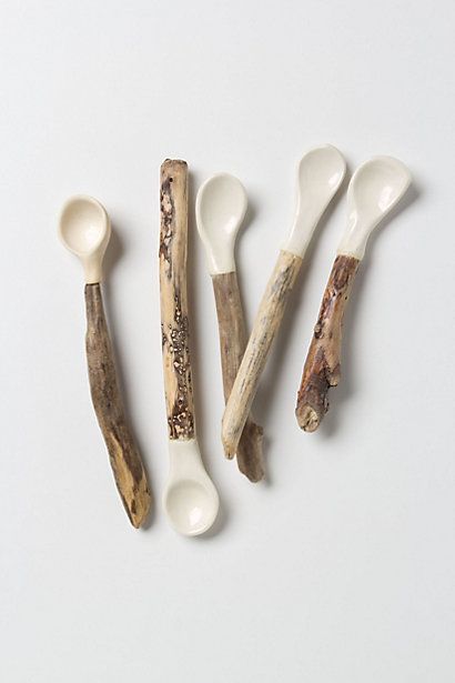 Hand Carved Bungalow Spoon