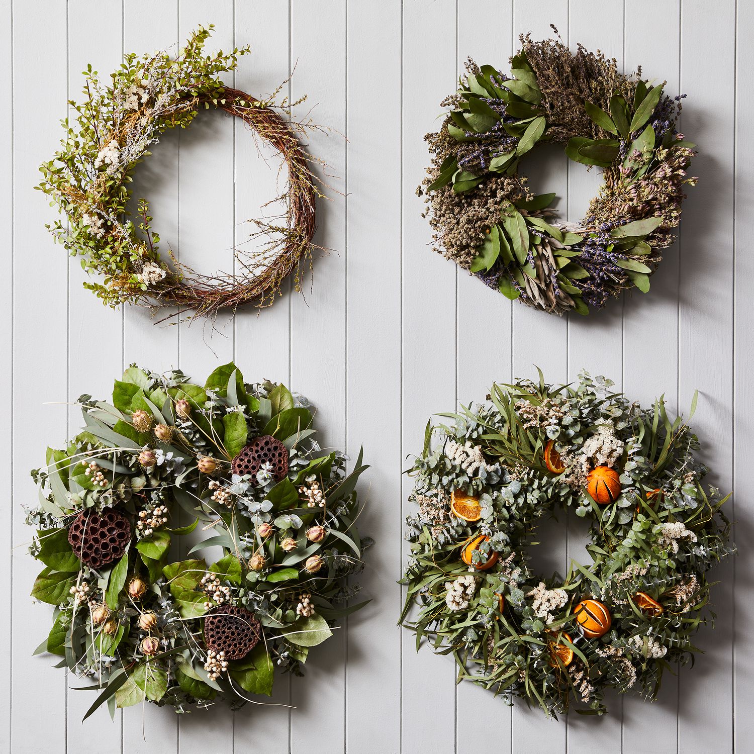 Decorative Wreaths Creekside Farms Wreath Subscription, Handmade, Seasonal on Food52