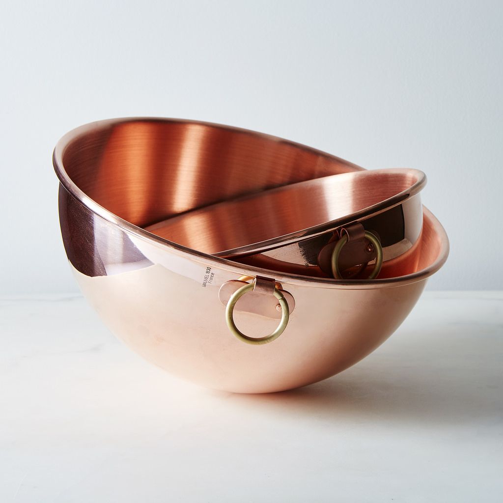 Mauviel Mixing Bowls Copper Cookware