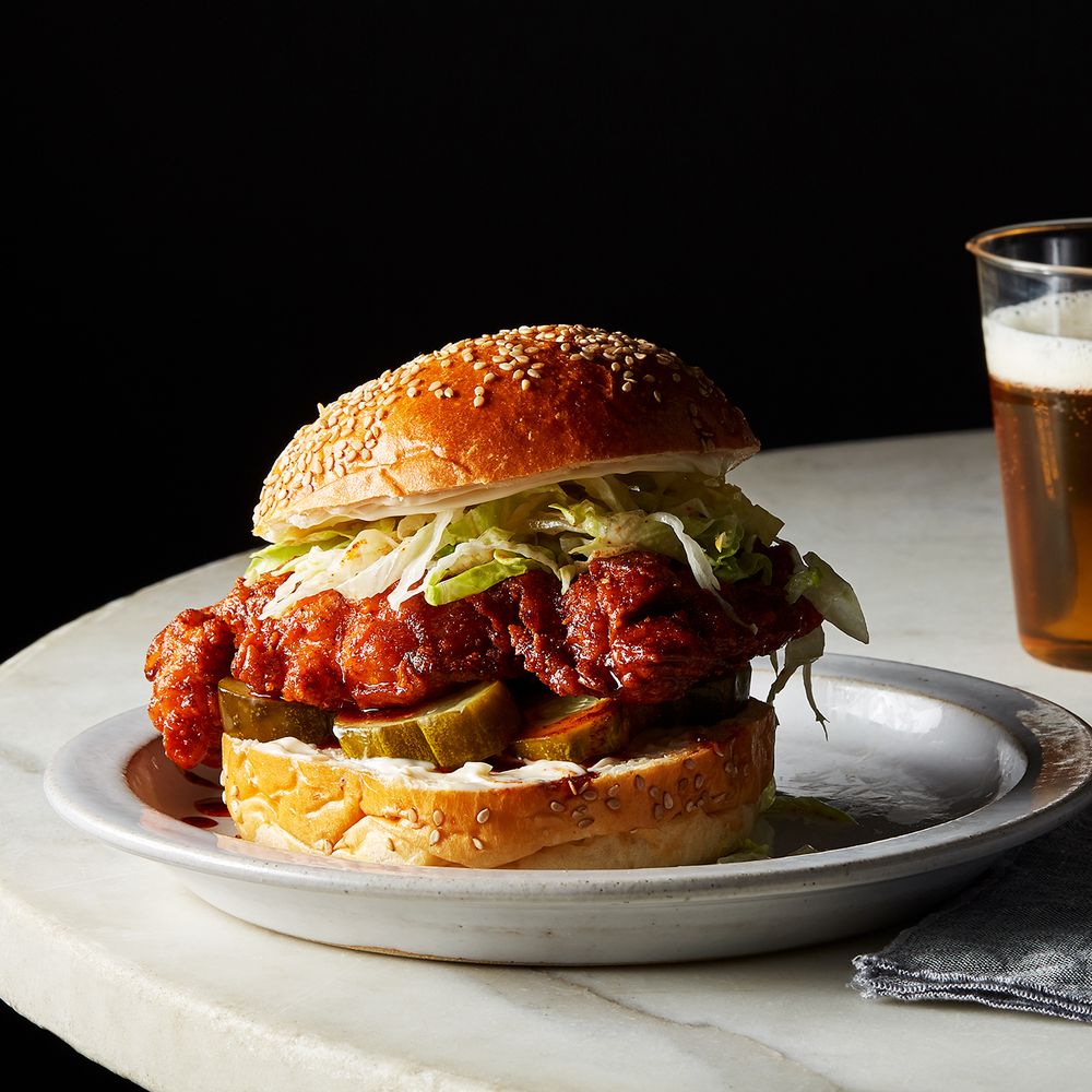 Best Nashville Hot Chicken Sandwich Recipe - How to Make Spicy Fried