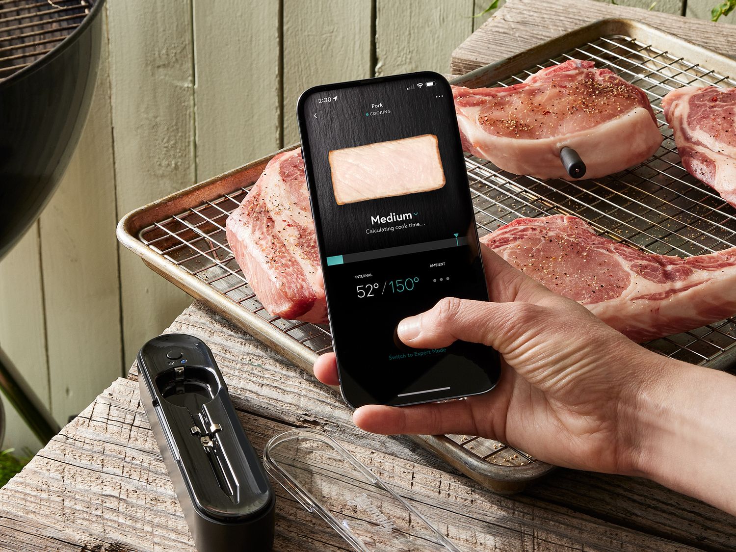 With the @yummly Smart Thermometer you can bring steakhouse quality  straight to your table. Pick your cut of beef and how well you'd like…