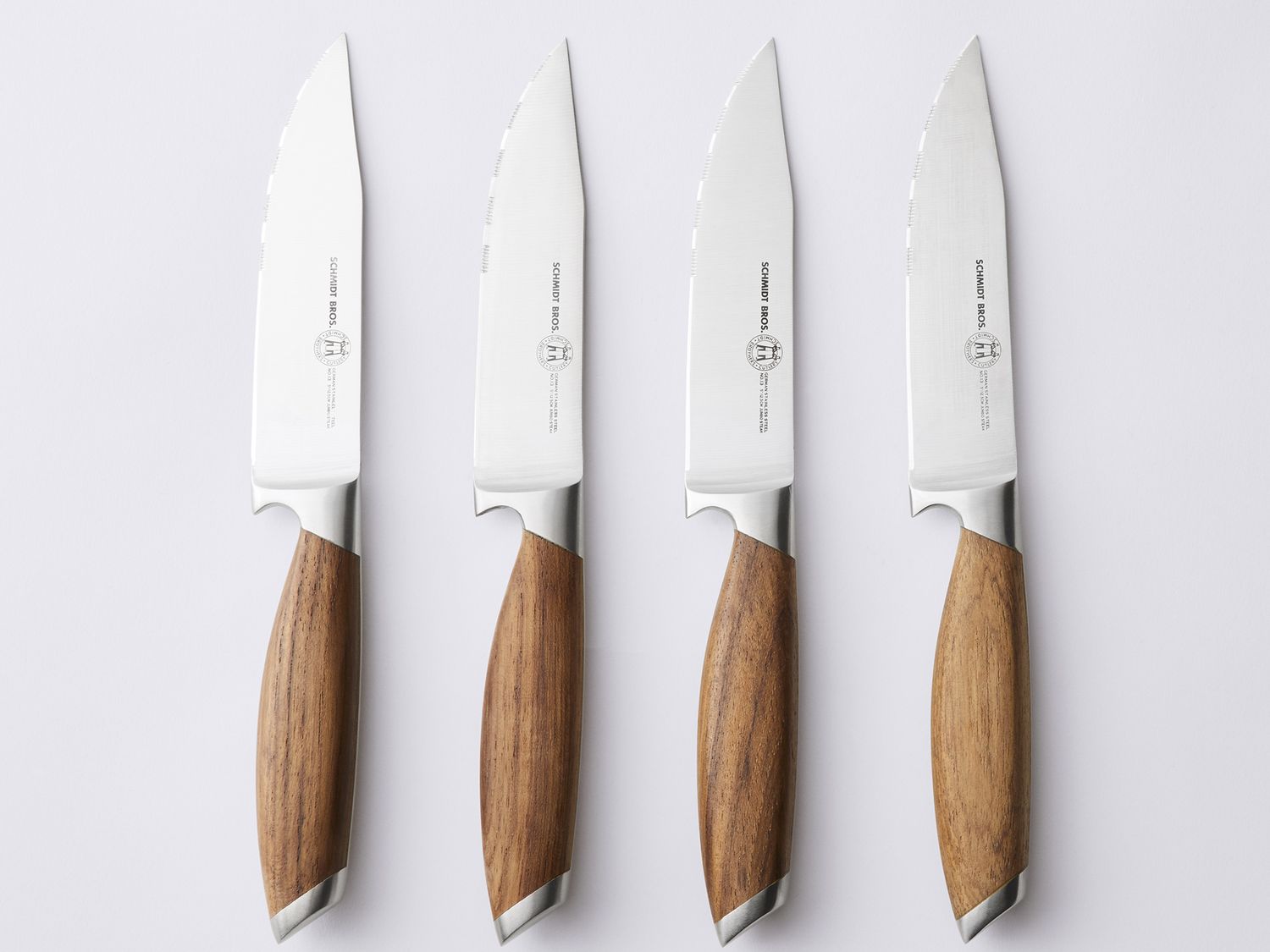 Schmidt Brothers Zebra Wood Steak Knives, High-Carbon Steel on Food52