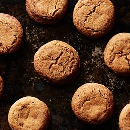 Molasses Sugar Butter cookies by Sandy Ford