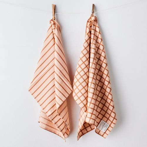 Essential Waffle Dish Towel, Set of 2, 6 Colors, 100% Cotton on Food52