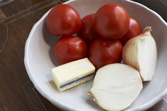 Tomato, Butter, Onion