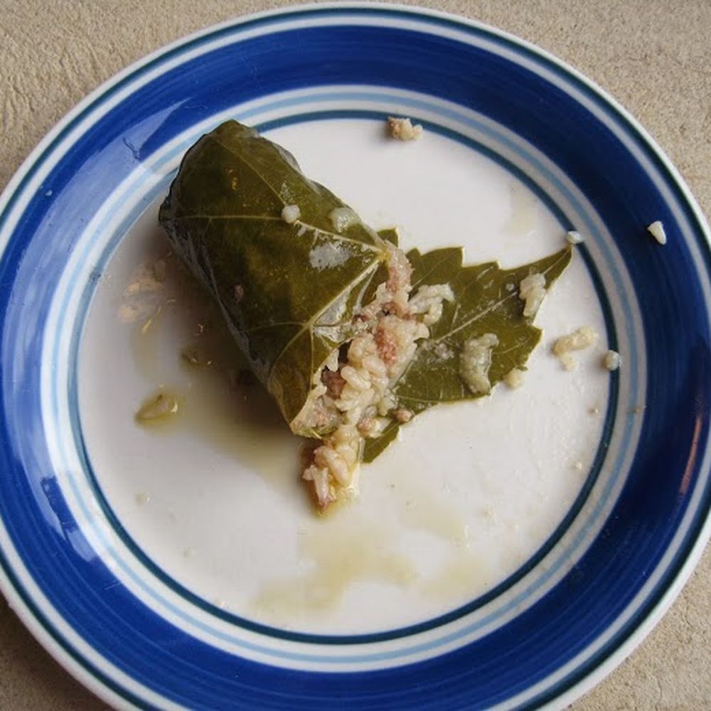Greek style dolmathes with or without avgolemono
