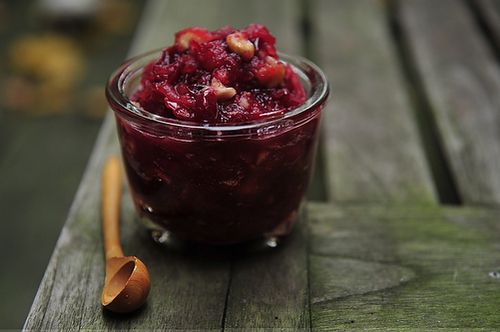 Pear, Brandy and Cranberry Sauce from Food52