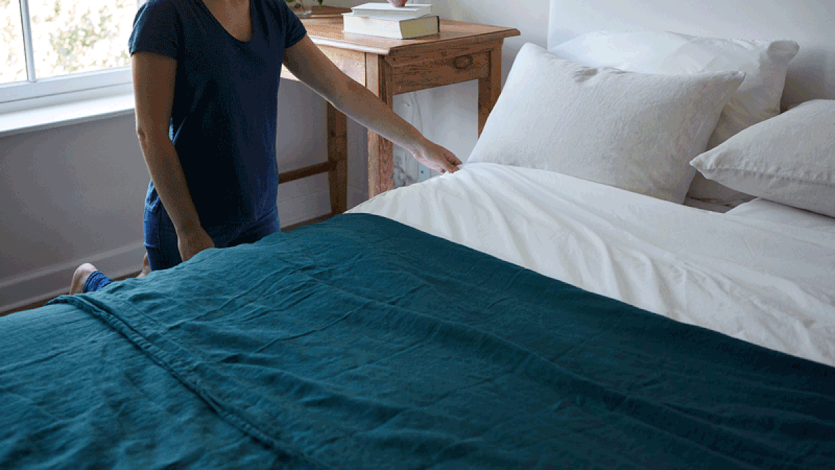 A Duvet Cover Hack We're Stealing from Hotel Bedding