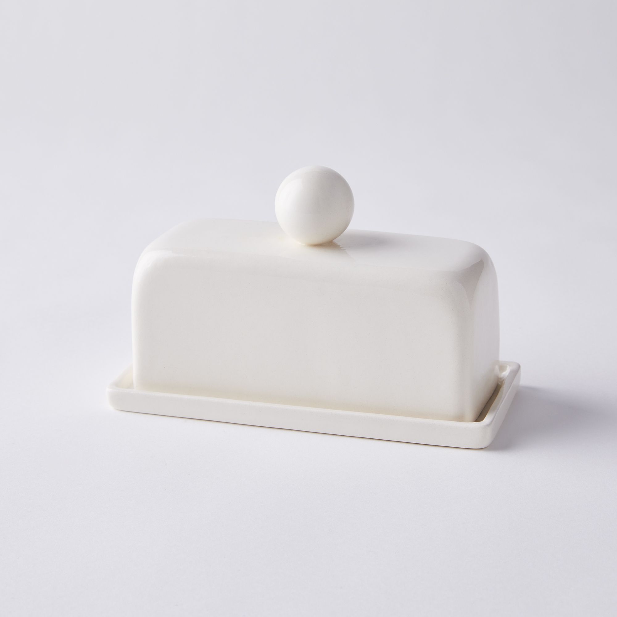 Base Ceramics Handmade Butter Dish, Glazed, Fits One Stick of Butter on  Food52