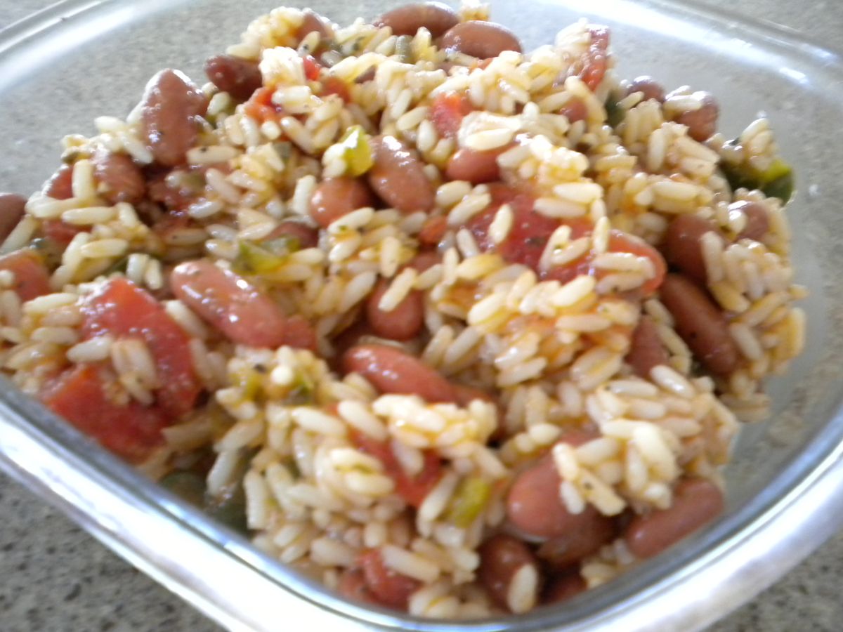 Monday's Red Beans and Rice Salad