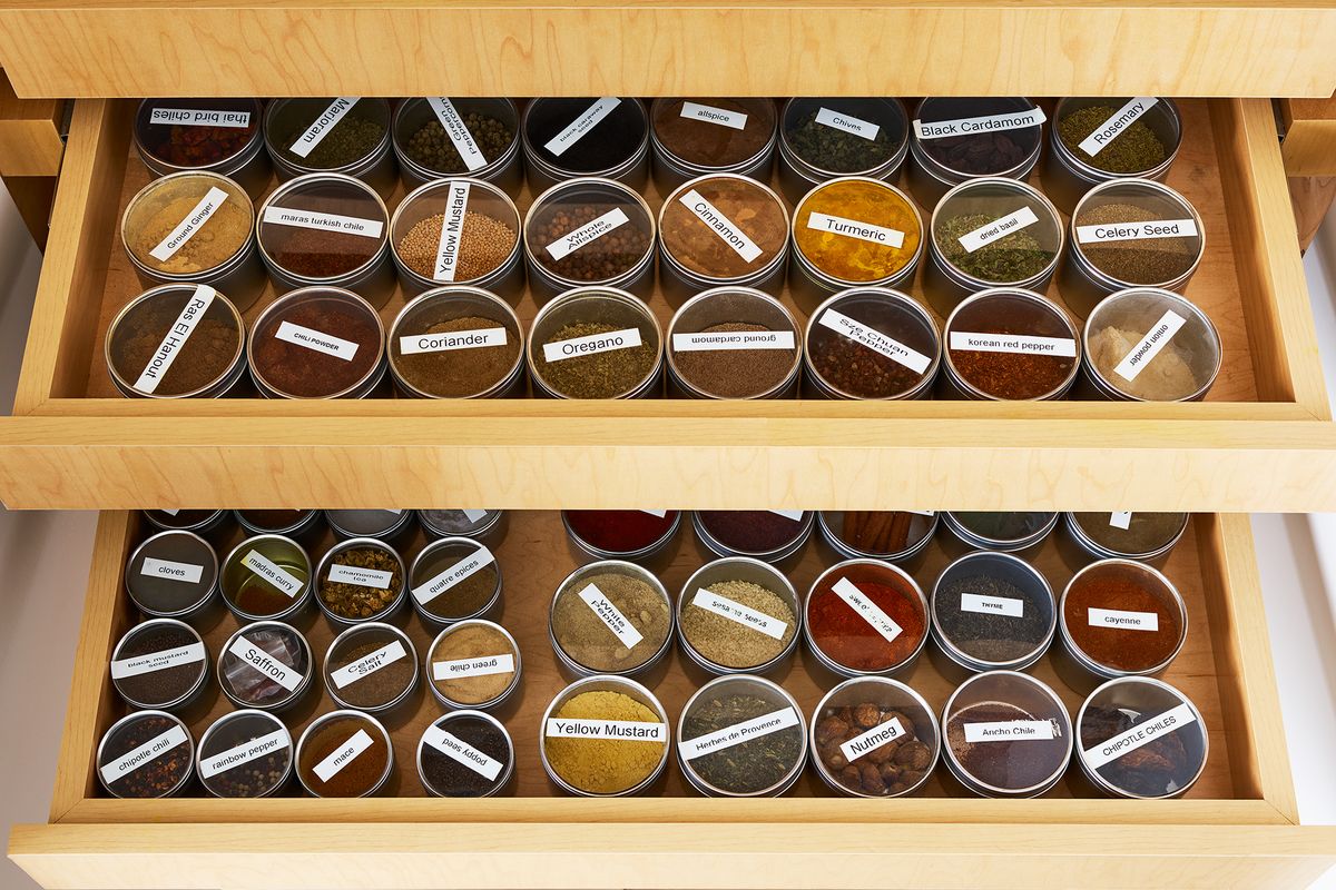 10 Spice Cupboard Organization Ideas- A Cultivated Nest