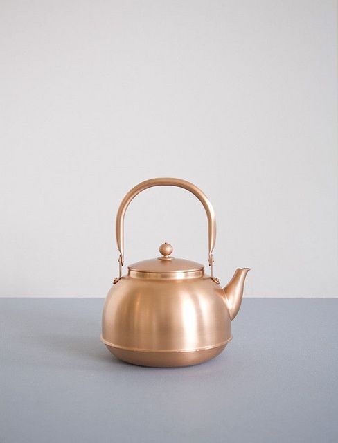 Japanese copper kettle
