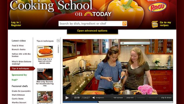 Today Show Cooking School