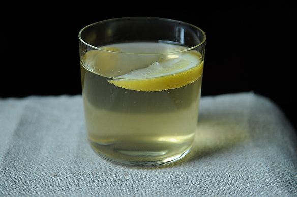 Lemon and Sherry Spritzer