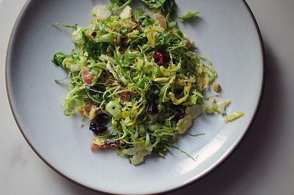 Brussels Sprouts Salad a la M. Wells