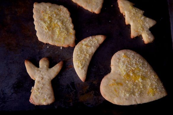Cardamom and Orange Cut Out Cookies