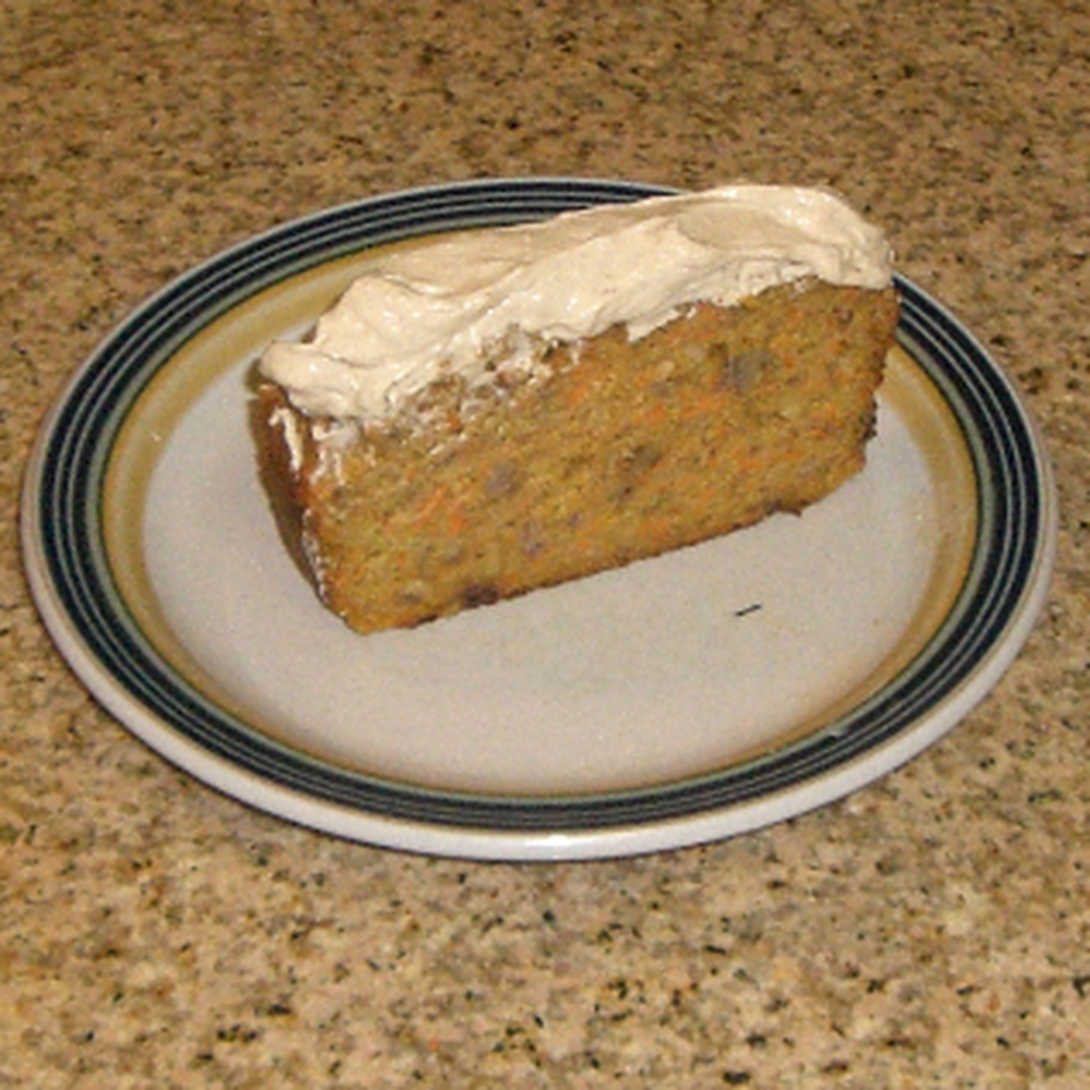 carrot cake with cumin-cinnamon frosting