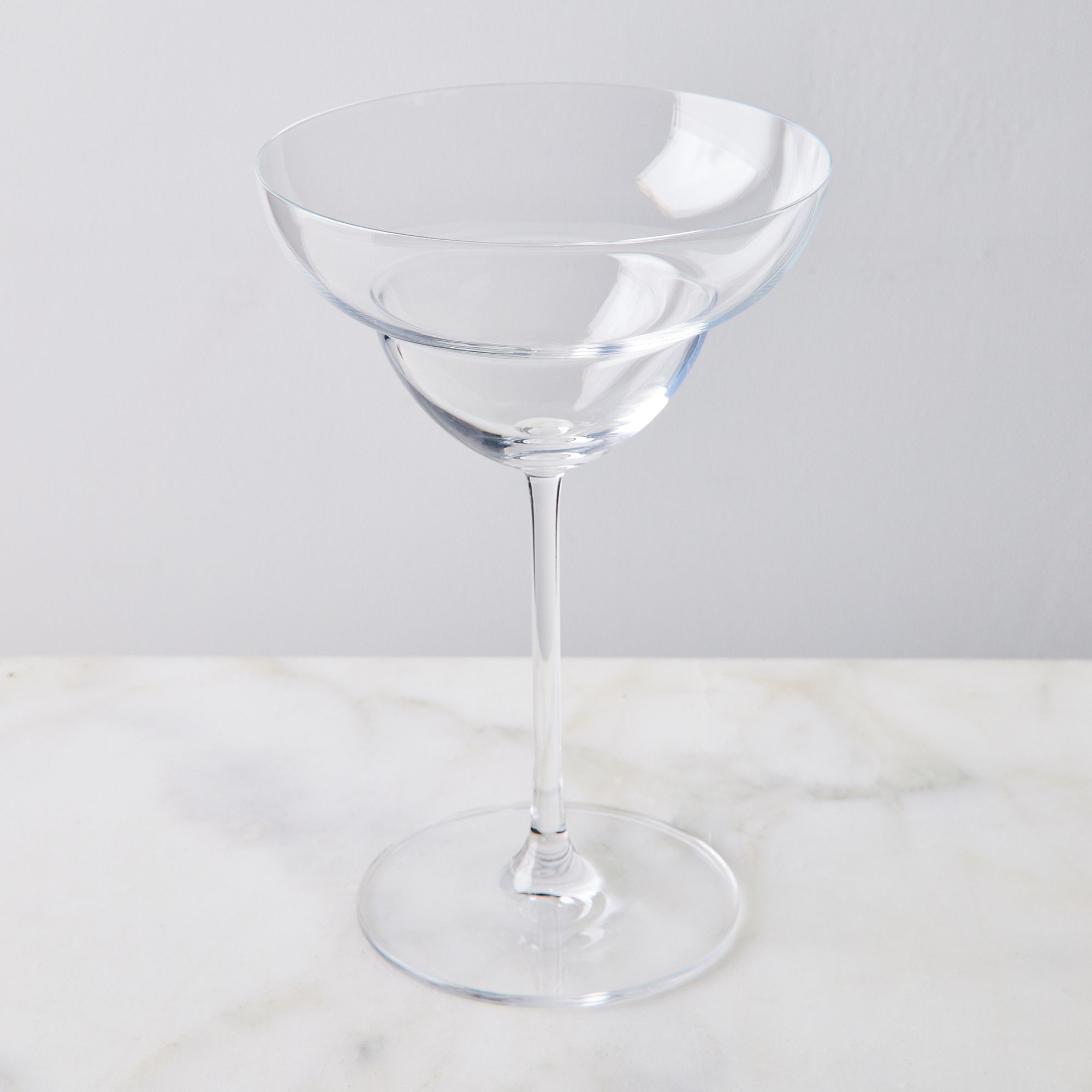 Food52 Vintage-Inspired Etched Martini & Cocktail Glasses - Goblet (Set of 4)