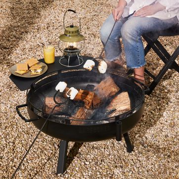 Barebones Living Portable 23 Fire Pit, Underground Fire Pit Cooking