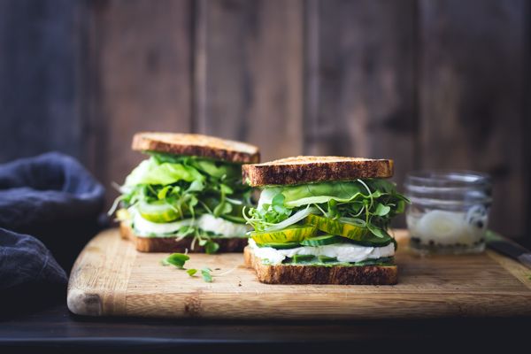 Green Goddess Sandwiches
