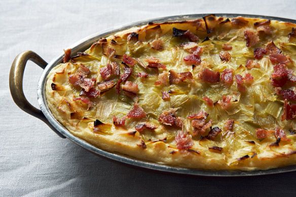 Potato Mash with Leek Confit and Bacon on Food52