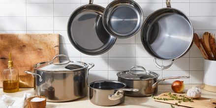 Hestan Nanobond Stainless Steel Cookware Collection
