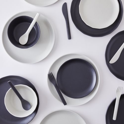Kinto Alfresco Outdoor Dinnerware, Outdoor Plastic Dining Tableware