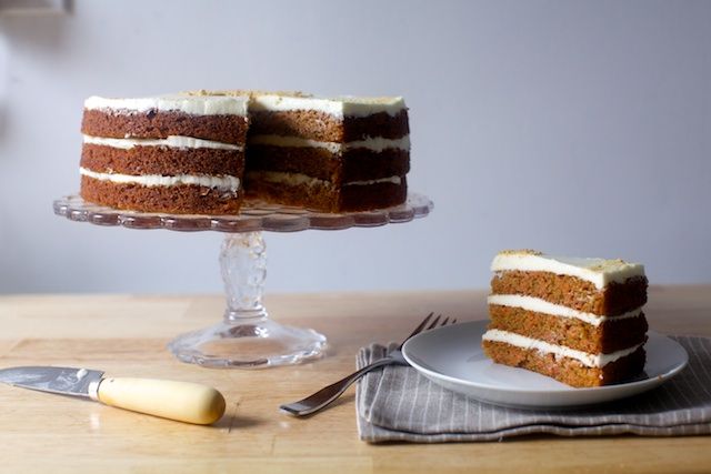 Carrot Graham Layer Cake