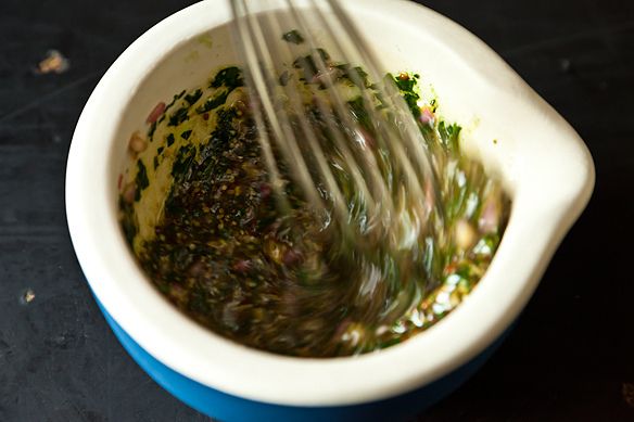 parsley-mustard sauce