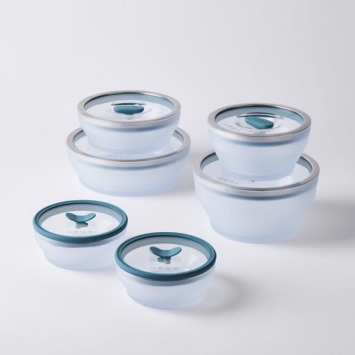 Anyday Microwave Cookware The Complete Set, Blue or Green on Food52