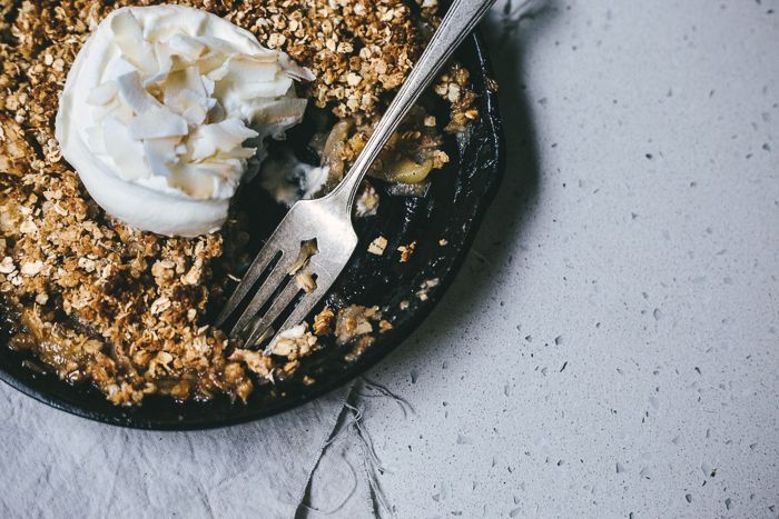 Brown Butter Apple Crumble