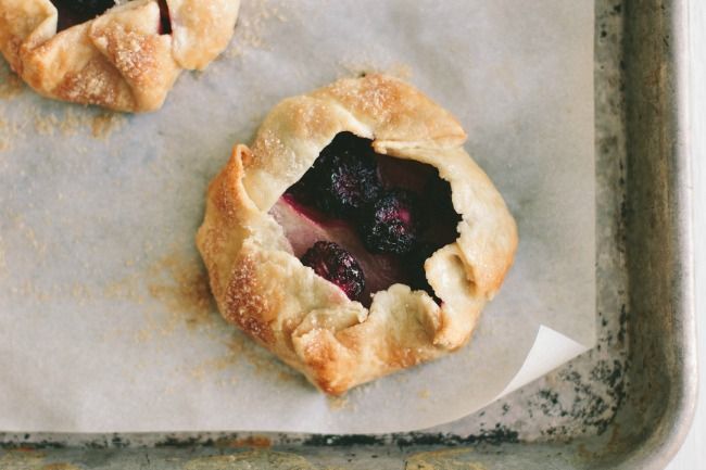 Pear and Blackberry Tartlets