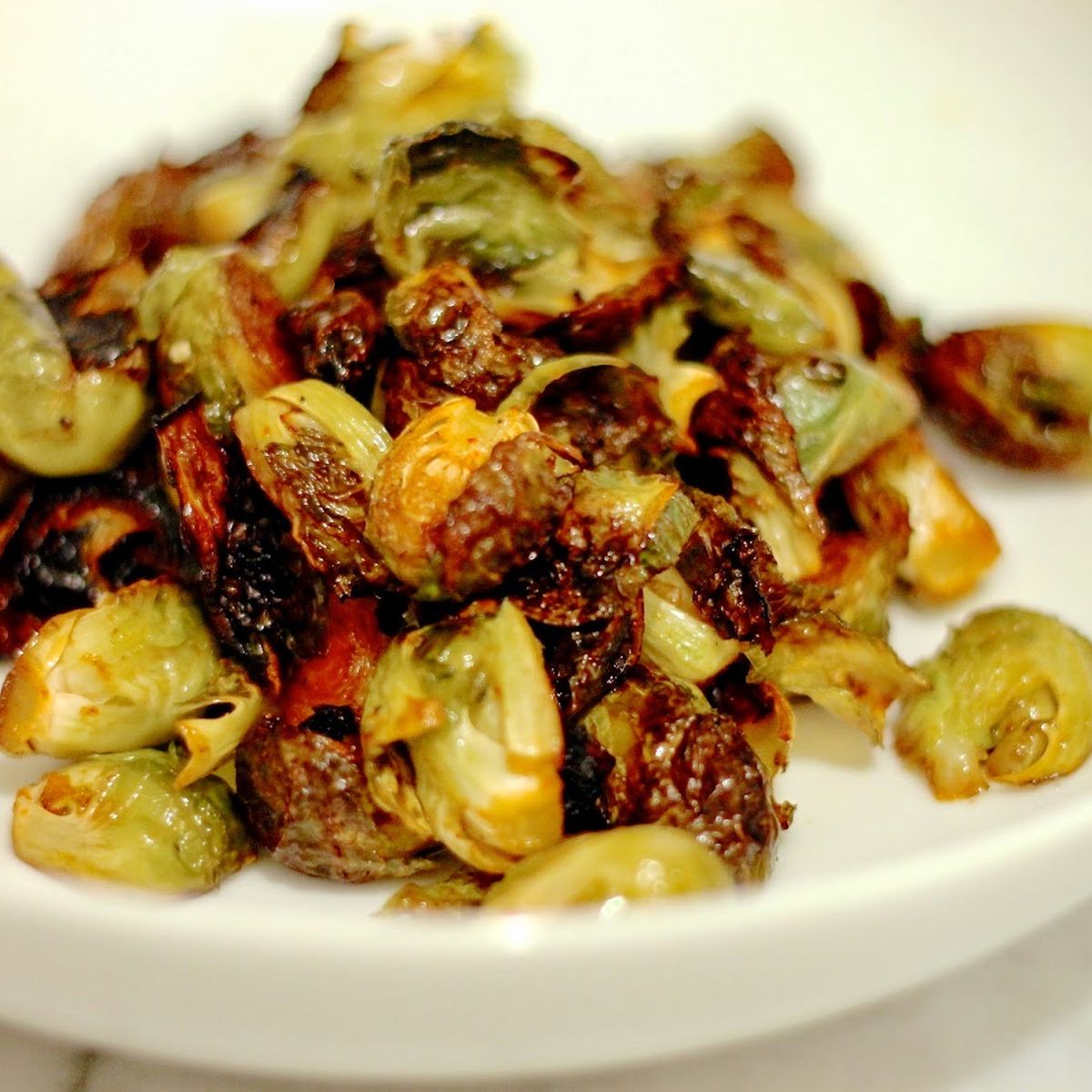 Ginger Soy Brussels Sprouts Recipe On