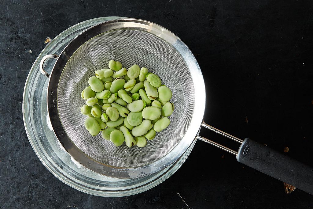 How to Prep Fava Beans, from Food52