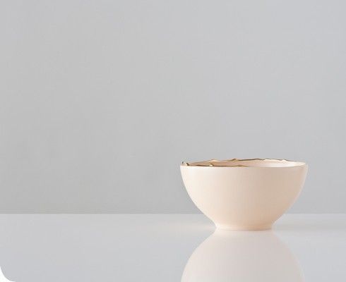 Flawed Gold-Plated Bowl