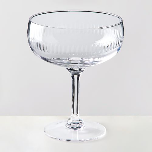 Food52 Antique-Inspired Etched Martini & Cocktail Glasses, 5 Set Options,  Lead Free Crystalline