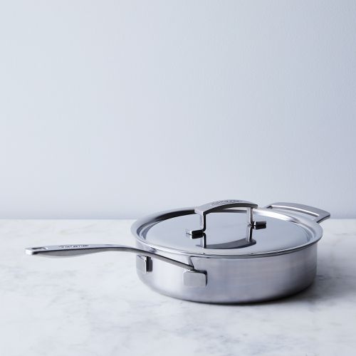 Demeyere Industry 5-Ply Sauté Pan, 3QT, Made in Belgium, Stainless Steel on  Food52
