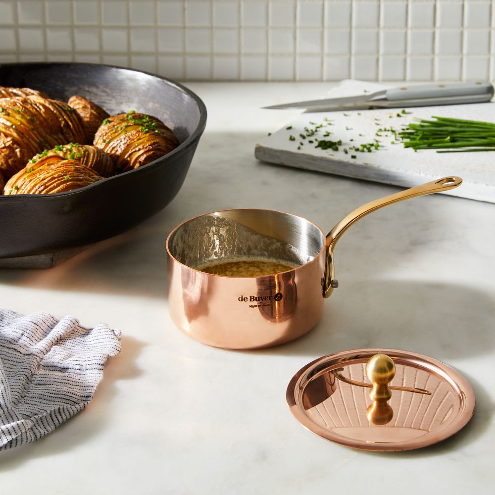 Copper & Brass Pots & Pans Set