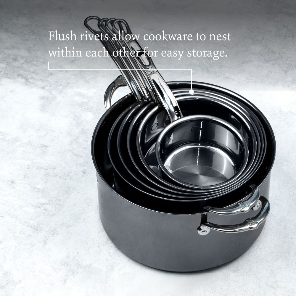 Hestan Probond Forged Stainless Steel Saucepan, 4 Sizes on Food52