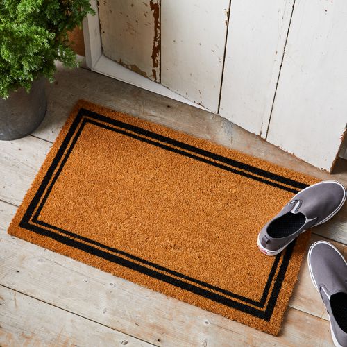 Rugged Rope Door Mat in Navy Blue Size 20 x 30 by Schoolhouse