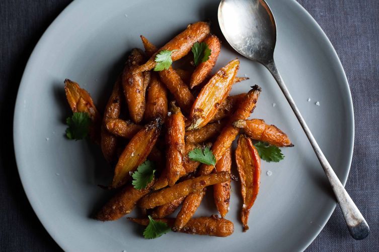 Steam Roasted Carrots from Food52