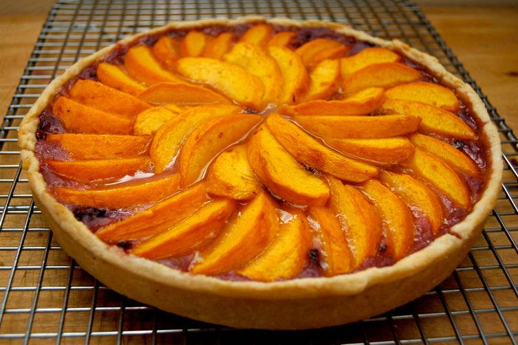 Image result for peach tart