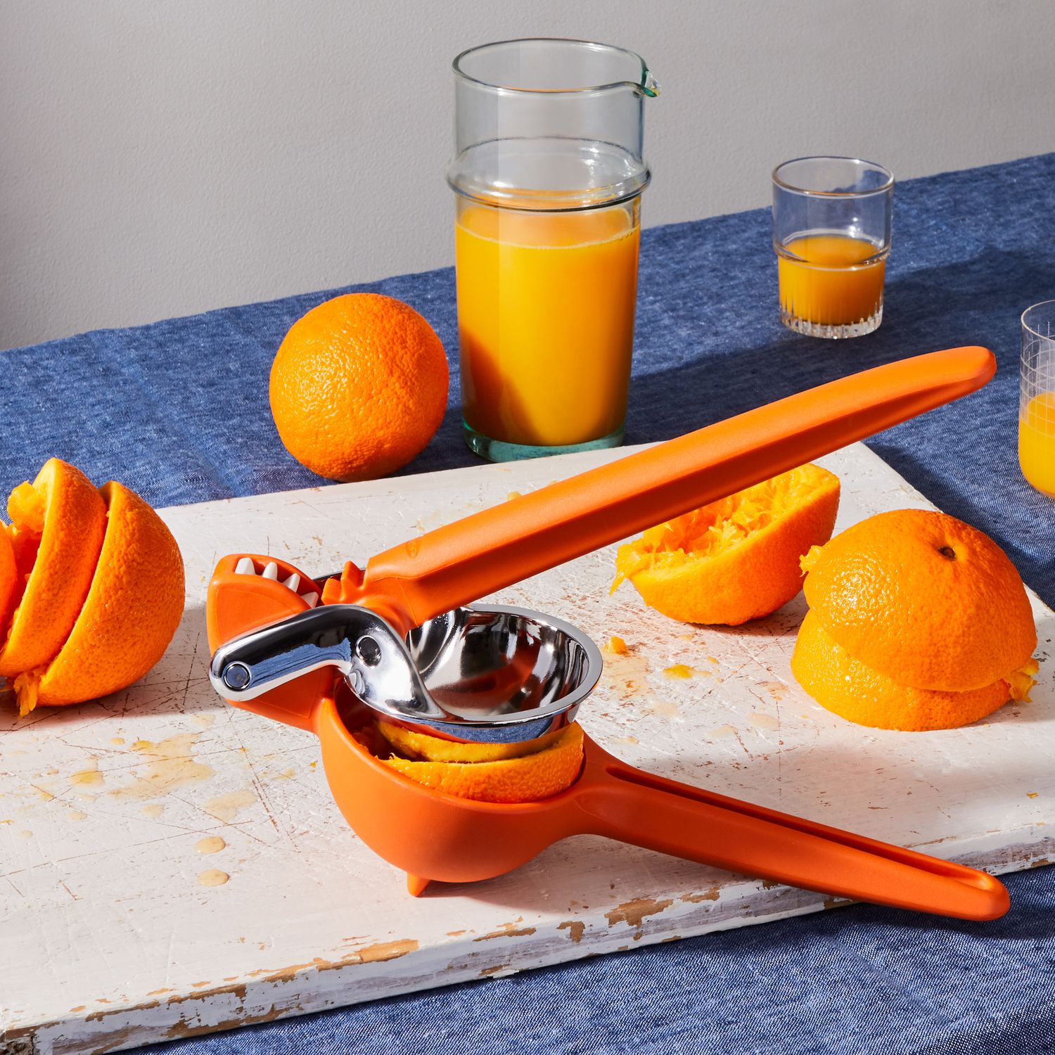 Chef'n Citrus Juicer for Oranges, Lemons & Limes, 2 Sizes, Stainless Steel  on Food52