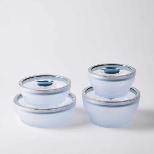 Anyday Microwave Cookware The Complete Set, Blue or Green on Food52